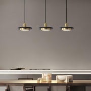 Double Circle Pendant Light-DWHOME