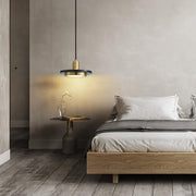 Double Circle Pendant Light-DWHOME