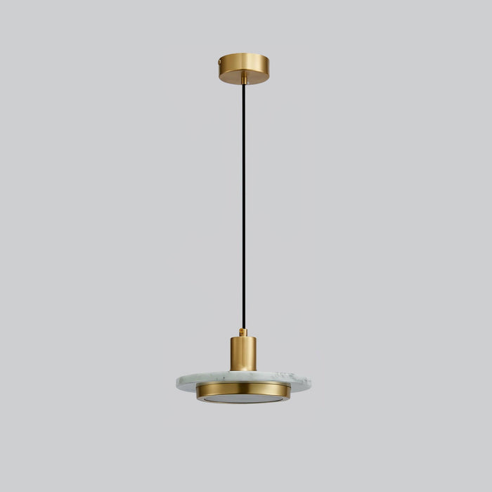 Double Circle Pendant Light-DWHOME