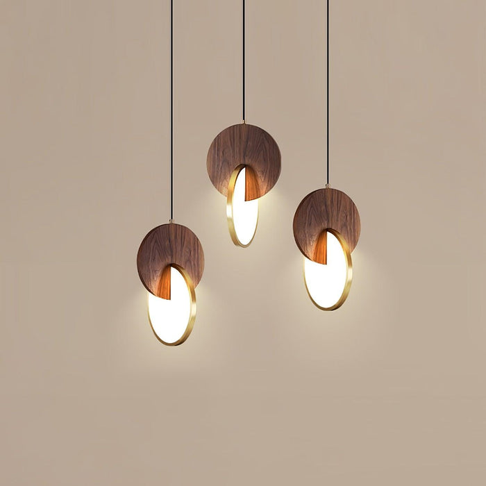 Double Disk Pendant Lamp-DWHOME
