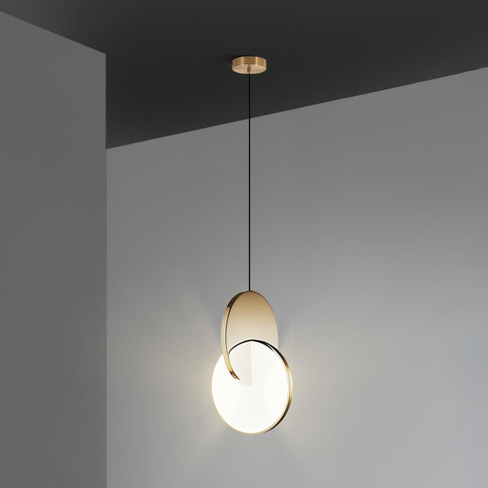 Double Disk Pendant Lamp-DWHOME