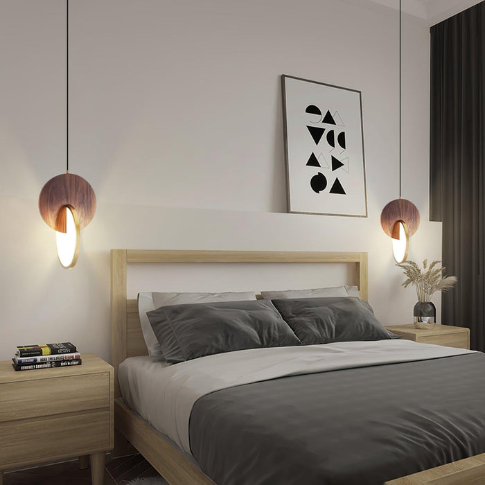 Double Disk Pendant Lamp-DWHOME
