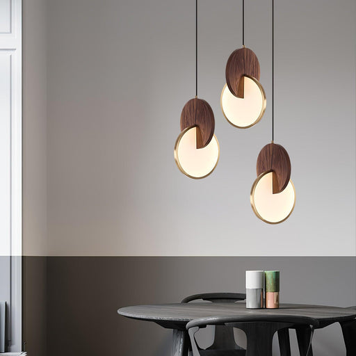 Double Disk Pendant Lamp-DWHOME