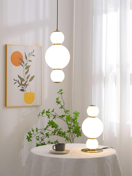 Double Globe Pendant Lamp-DWHOME