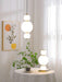 Double Globe Pendant Lamp-DWHOME
