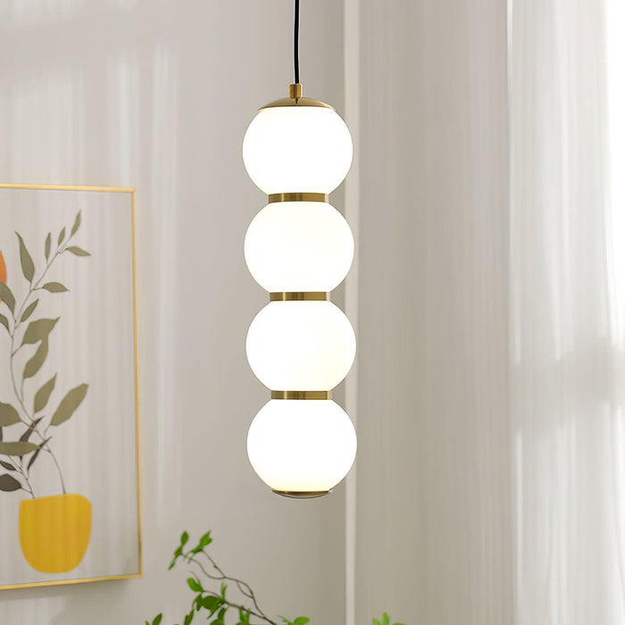 Double Globe Pendant Lamp-DWHOME