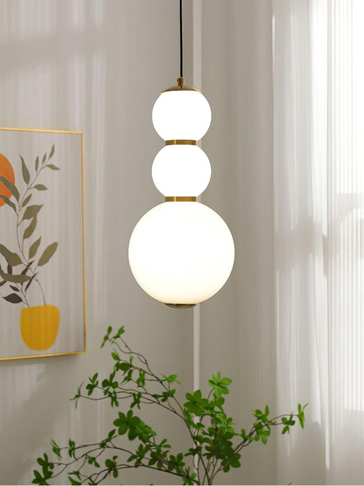 Double Globe Pendant Lamp-DWHOME