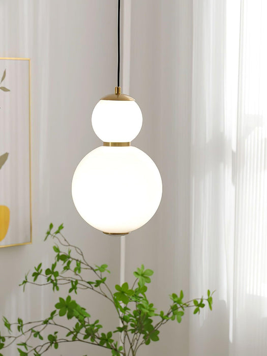 Double Globe Pendant Lamp-DWHOME