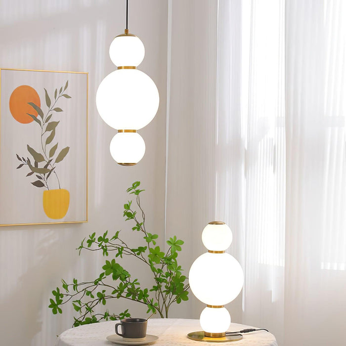 Double Globe Pendant Lamp-DWHOME