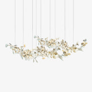 Double Layer Combination Gingko Chandelier-DWHOME
