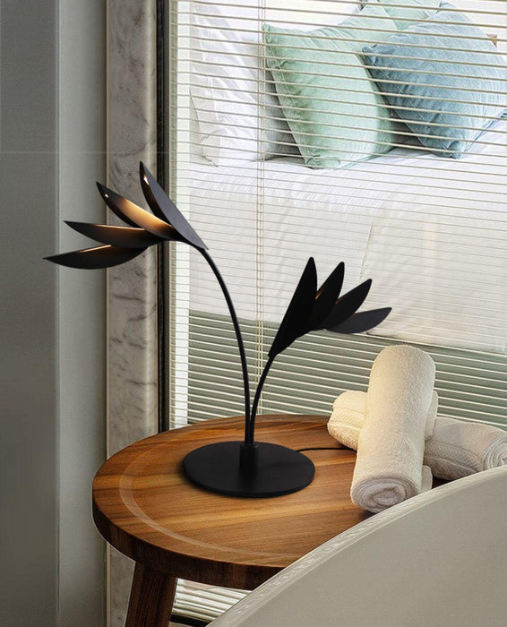 Double Leaf Table Lamp-DWHOME