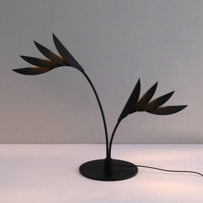 Double Leaf Table Lamp-DWHOME