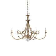Double Twist Chandelier-DWHOME