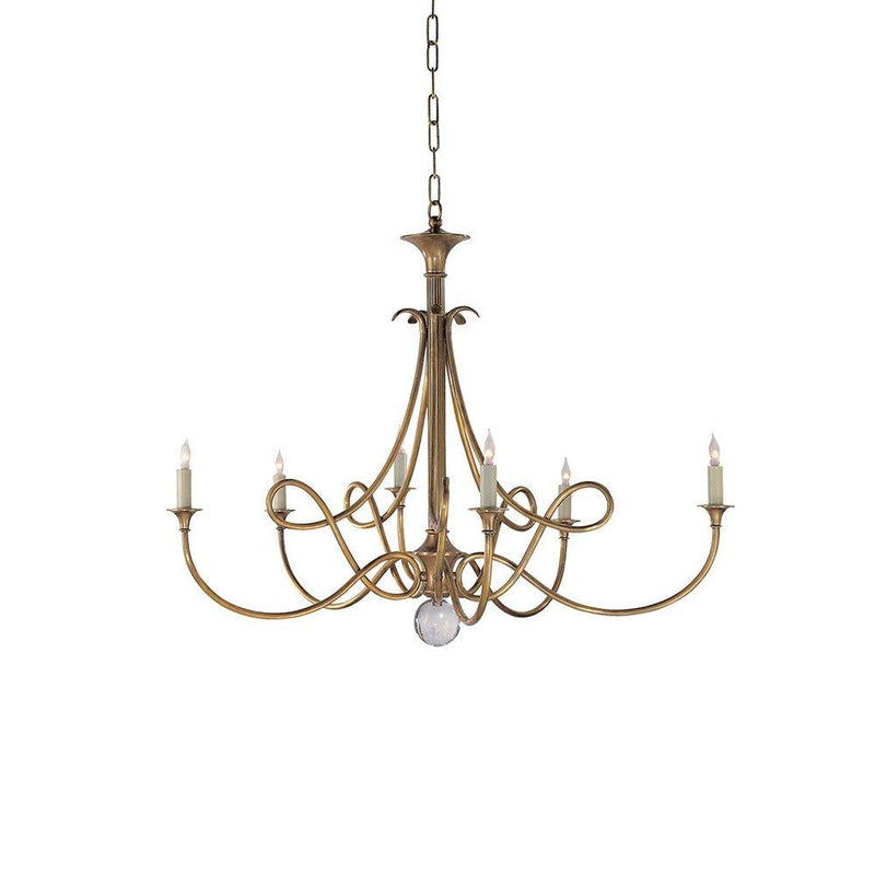 Double Twist Chandelier-DWHOME