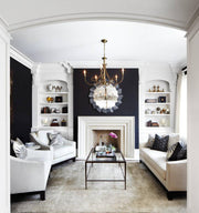 Double Twist Chandelier-DWHOME