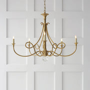Double Twist Chandelier-DWHOME