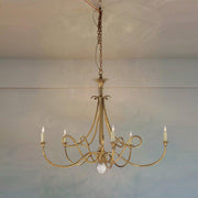 Double Twist Chandelier-DWHOME