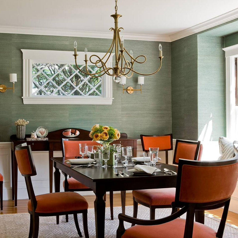 Double Twist Chandelier-DWHOME