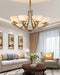 Dover Brass Chandelier-DWHOME