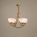Dover Brass Chandelier-DWHOME