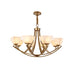 Dover Brass Chandelier-DWHOME