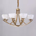 Dover Brass Chandelier-DWHOME