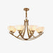 Dover Brass Chandelier-DWHOME