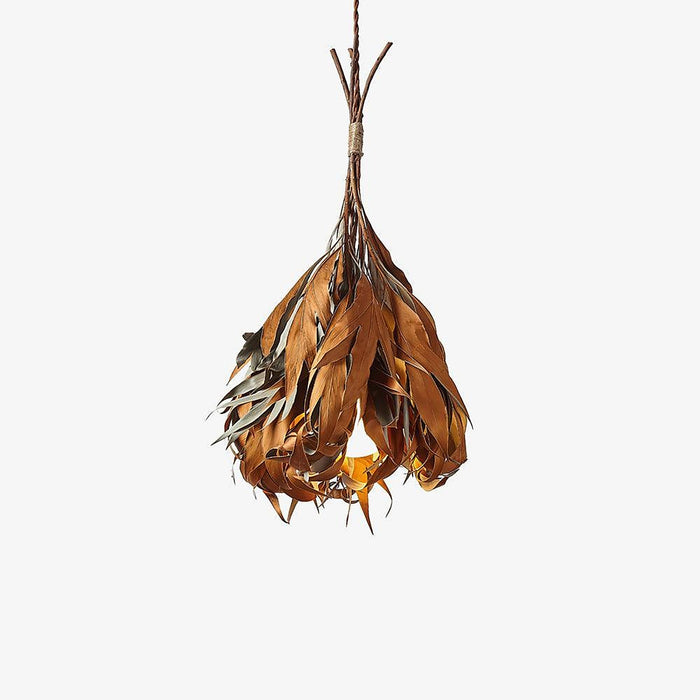 Dried Branch Leaf Pendant Lamp-DWHOME
