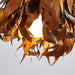 Dried Branch Leaf Pendant Lamp.