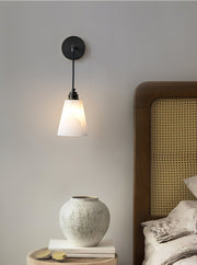 Droplet Alabaster Wall Lamp-DWHOME