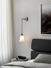 Droplet Alabaster Wall Lamp-DWHOME