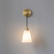 Droplet Alabaster Wall Lamp-DWHOME