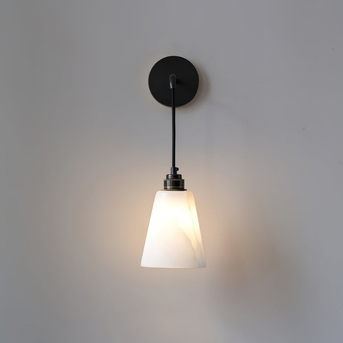 Droplet Alabaster Wall Lamp-DWHOME