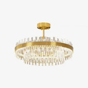 Drum Glass Chandelier-DWHOME