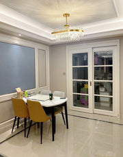 Drum Glass Chandelier-DWHOME