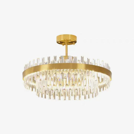 Drum Glass Chandelier-DWHOME