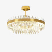 Drum Glass Chandelier-DWHOME