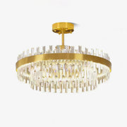 Drum Glass Chandelier-DWHOME