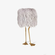 Duck Feet Feather Table Lamp-DWHOME