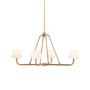 Dudley Brass Chandelier-DWHOME