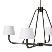 Dudley Brass Chandelier-DWHOME