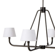 Dudley Brass Chandelier-DWHOME