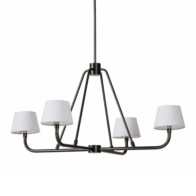 Dudley Brass Chandelier-DWHOME