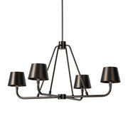 Dudley Brass Chandelier-DWHOME