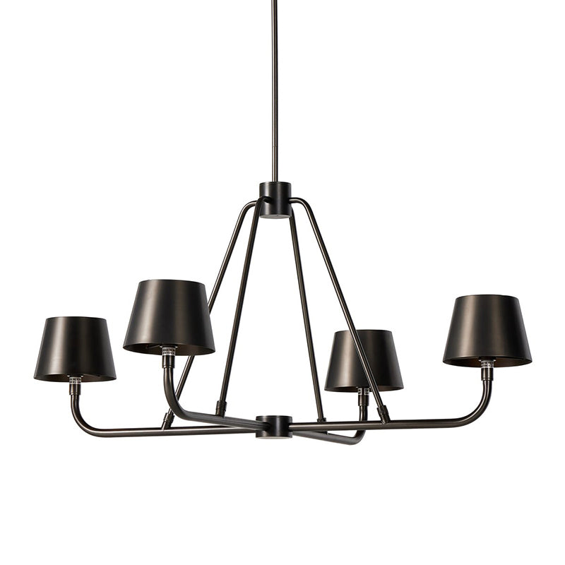 Dudley Brass Chandelier-DWHOME