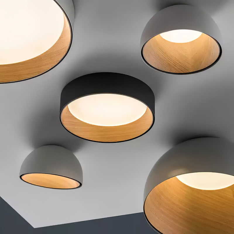 Duo Round Ceiling Lamp-DWHOME
