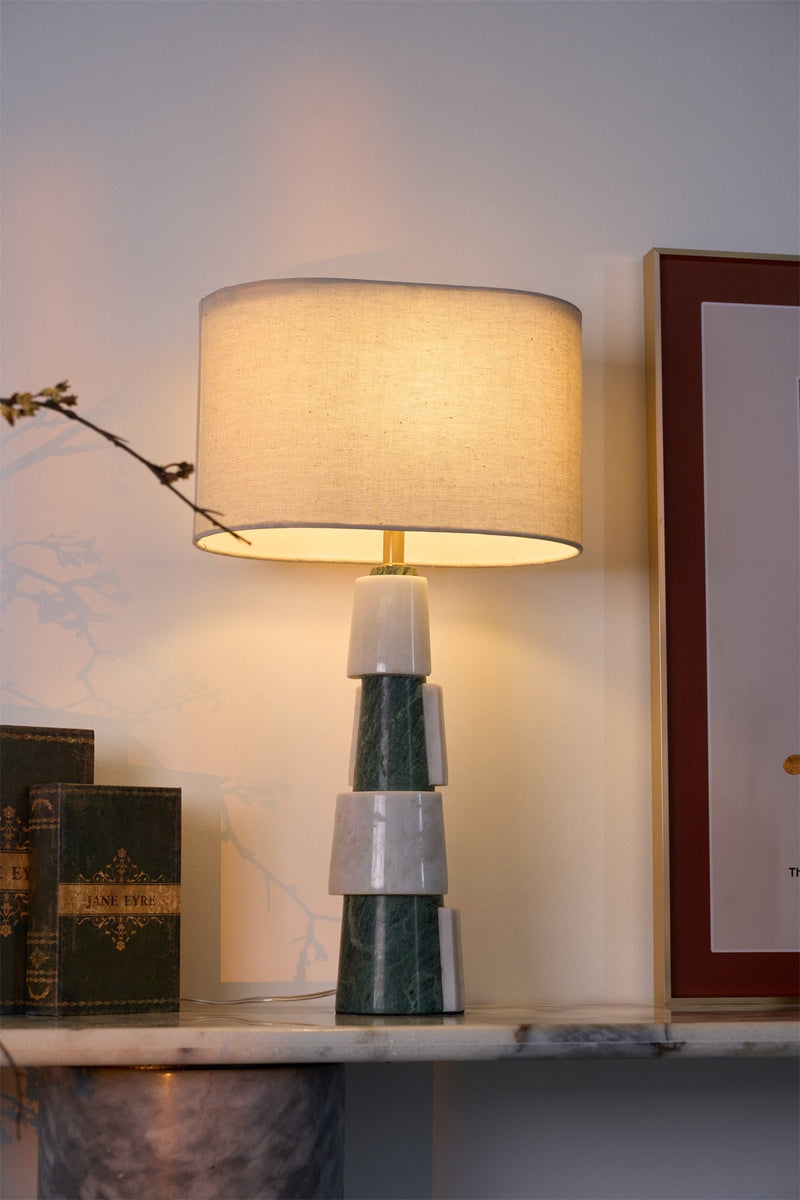 Duomo Marble Table Lamp-DWHOME