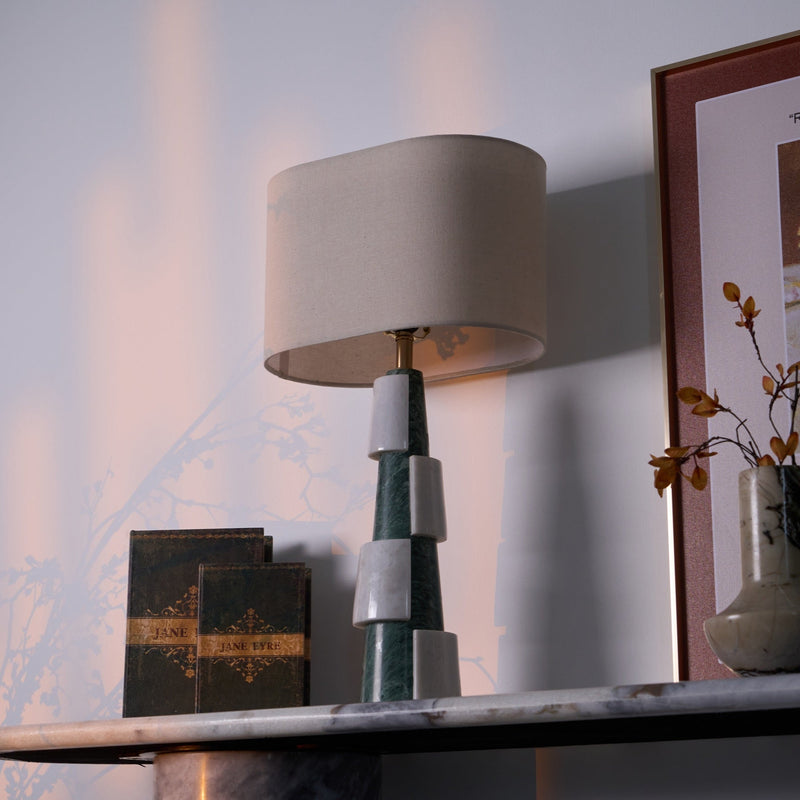 Duomo Marble Table Lamp-DWHOME