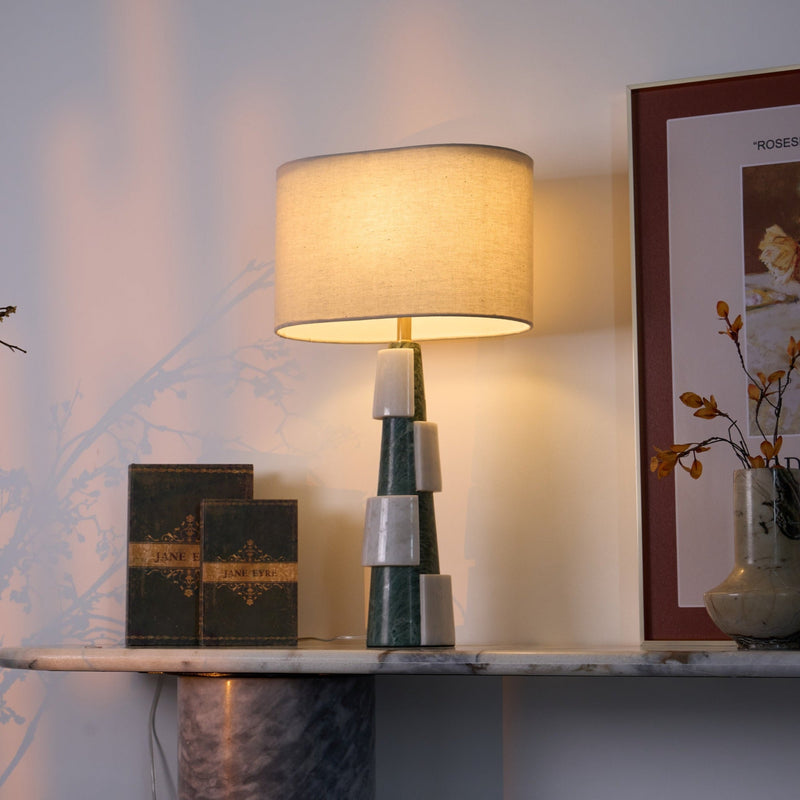 Duomo Marble Table Lamp-DWHOME