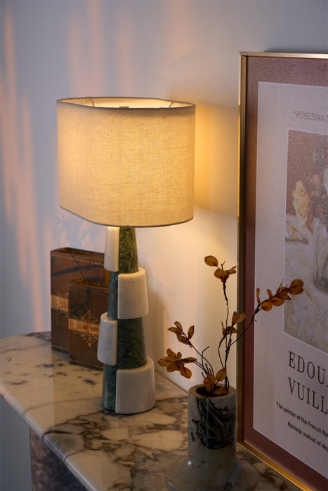 Duomo Marble Table Lamp-DWHOME